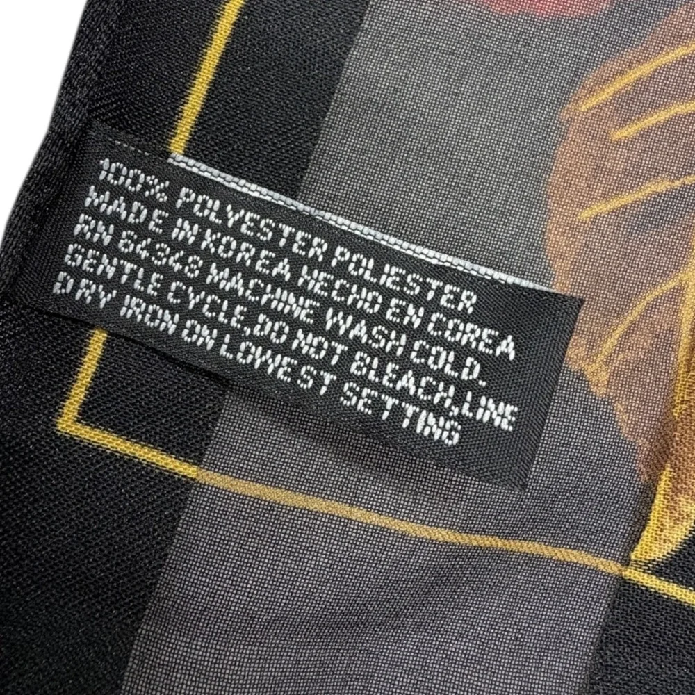 Womens Black Fall Leaves Scarf Wrap Polyester‎ Lightweight